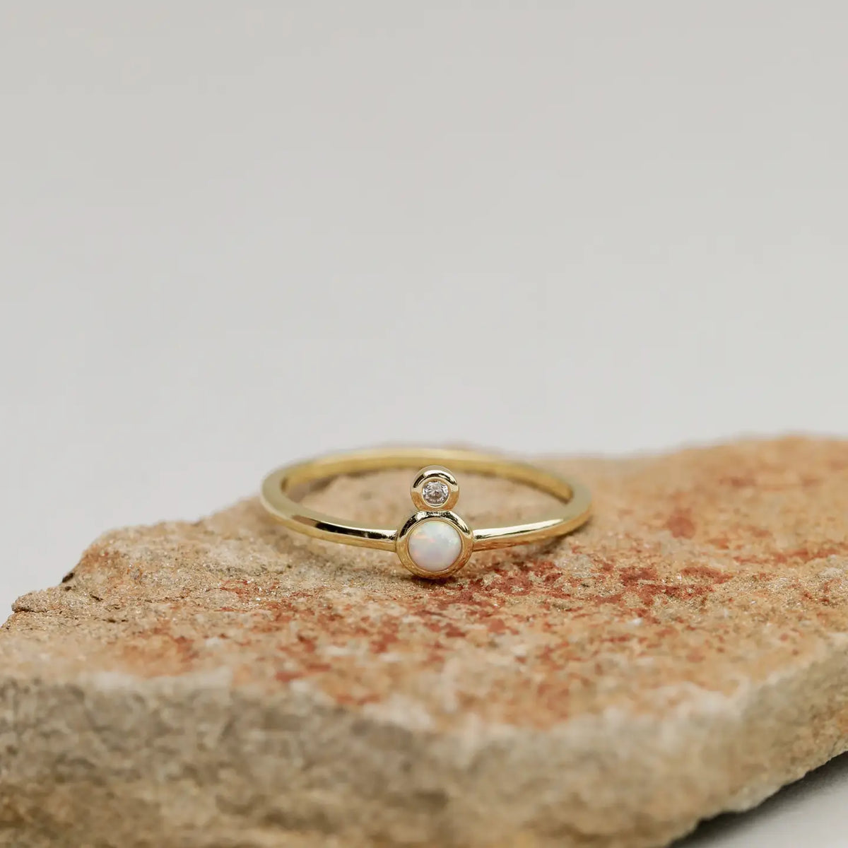 Opal Infinity Ring by JaxKelly
