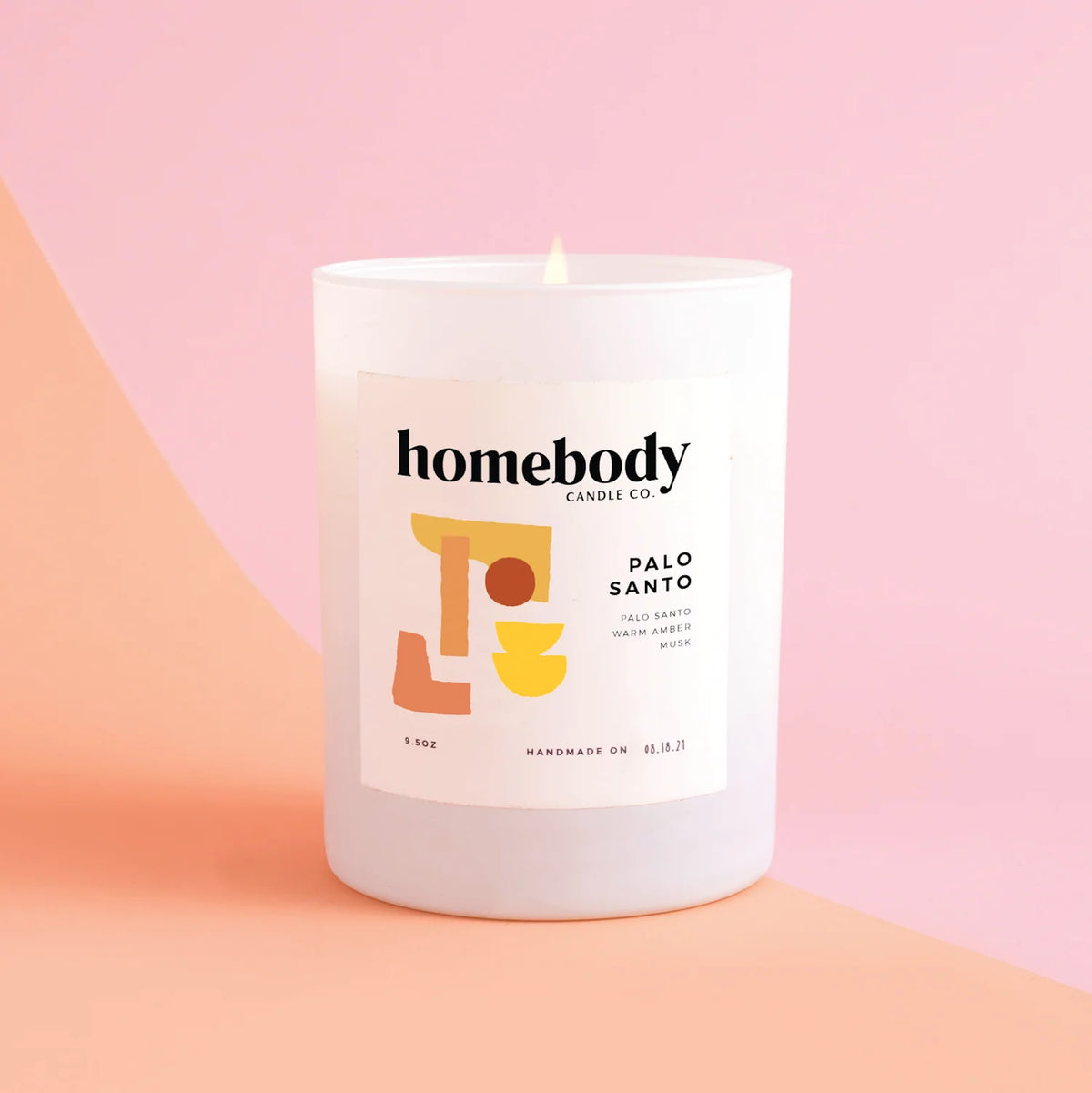 Soy Candle - Palo Santo, a Homebody Candle Co. soy candle