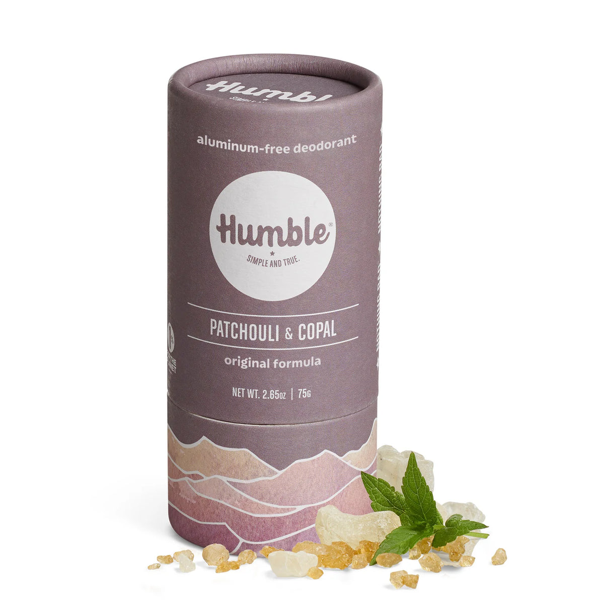 Patchouli & Copal Natural Deodorant by Humble