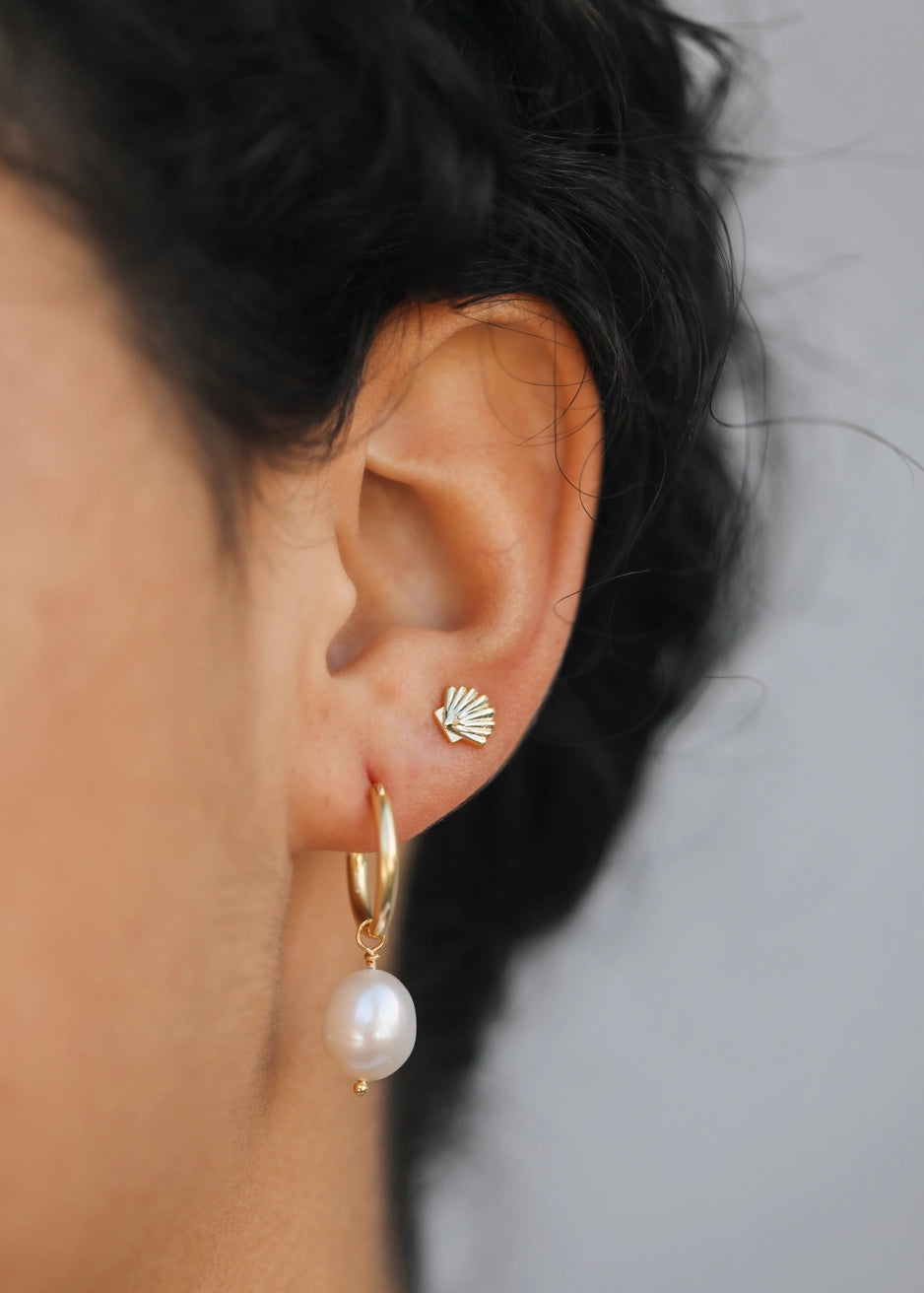 Pearl Drop Earring by JaxKelly