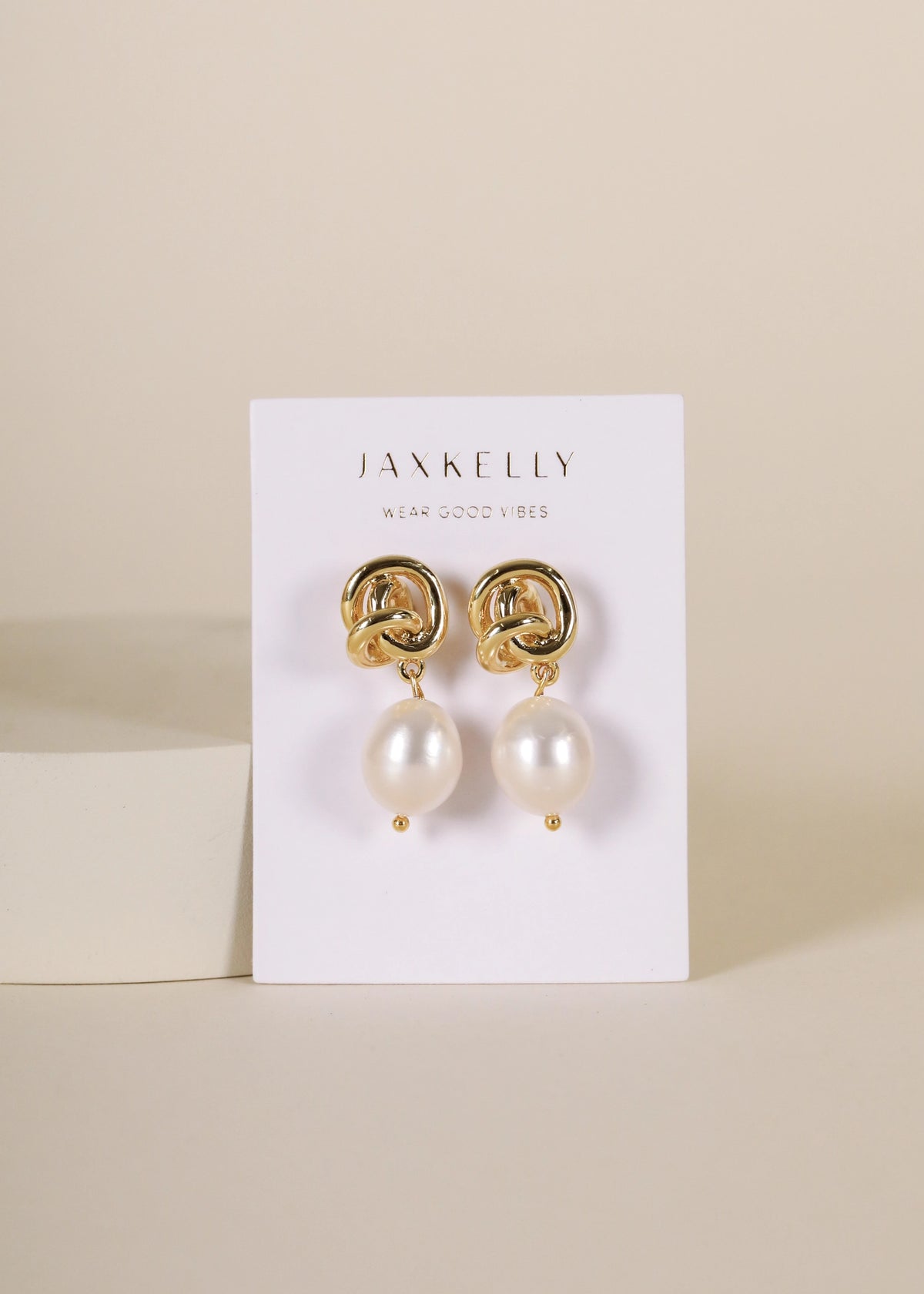 Pearl Knot Earring by JaxKelly