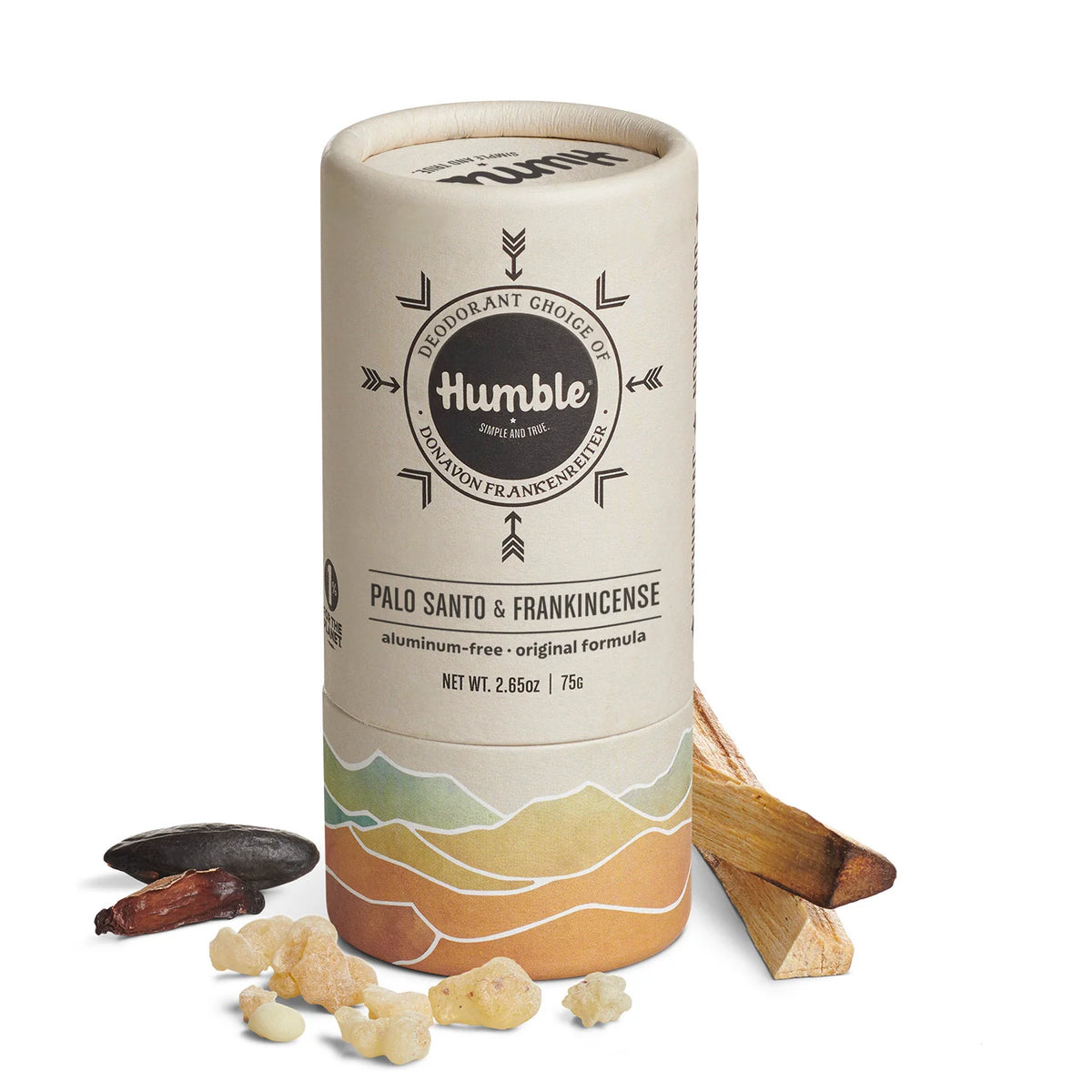 Palo Santo & Frankincense Natural Deodorant by Humble