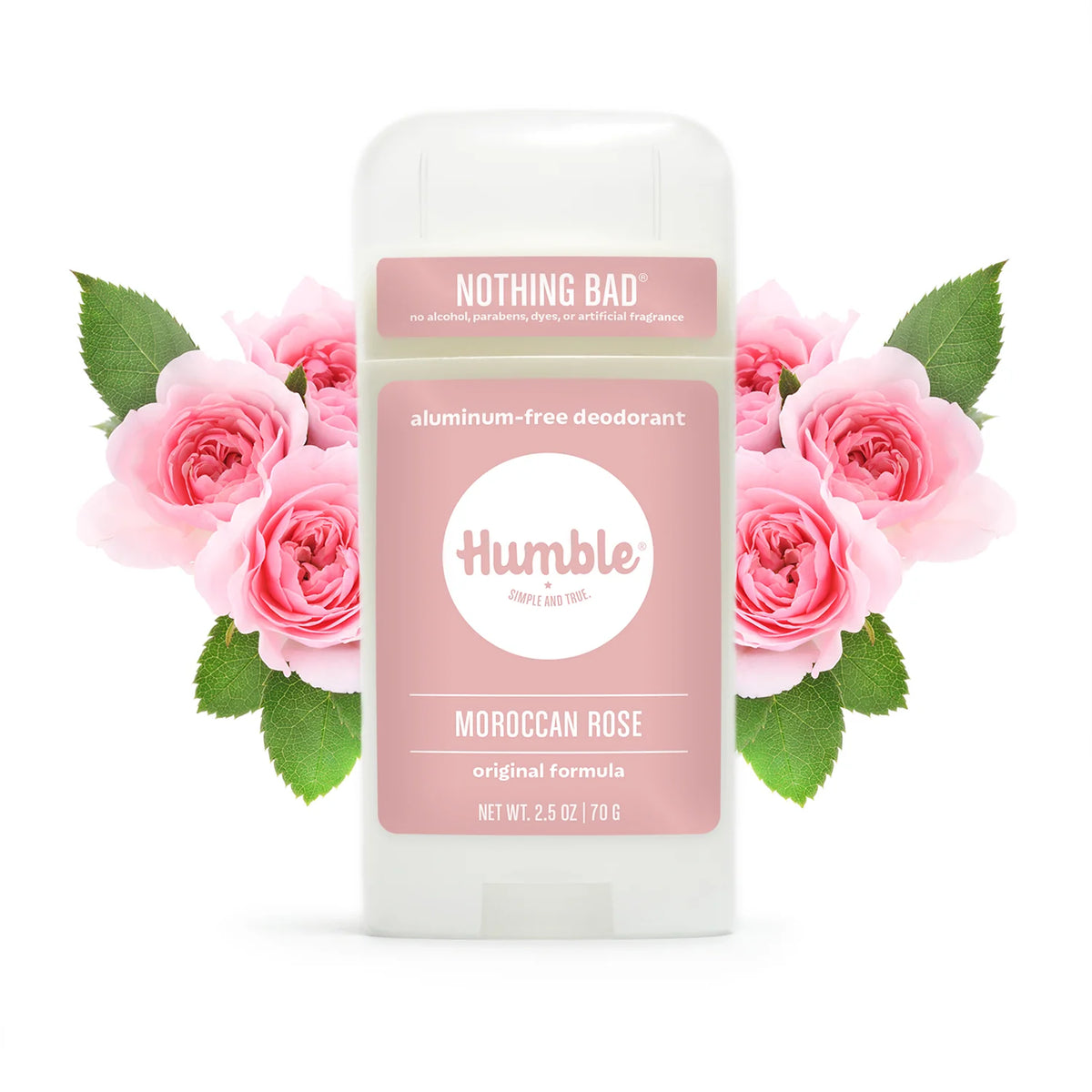 Moroccan Rose Natural Deodorant by Humble