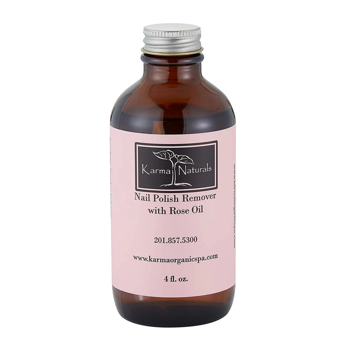 Nail Polish Remover - Rose by Karma Naturals
