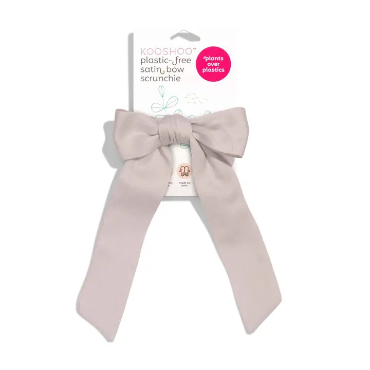 Satin Bow Scrunchie by Kooshoo