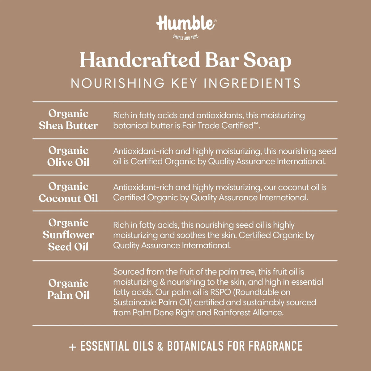 Simply Unscented Soap by Humble