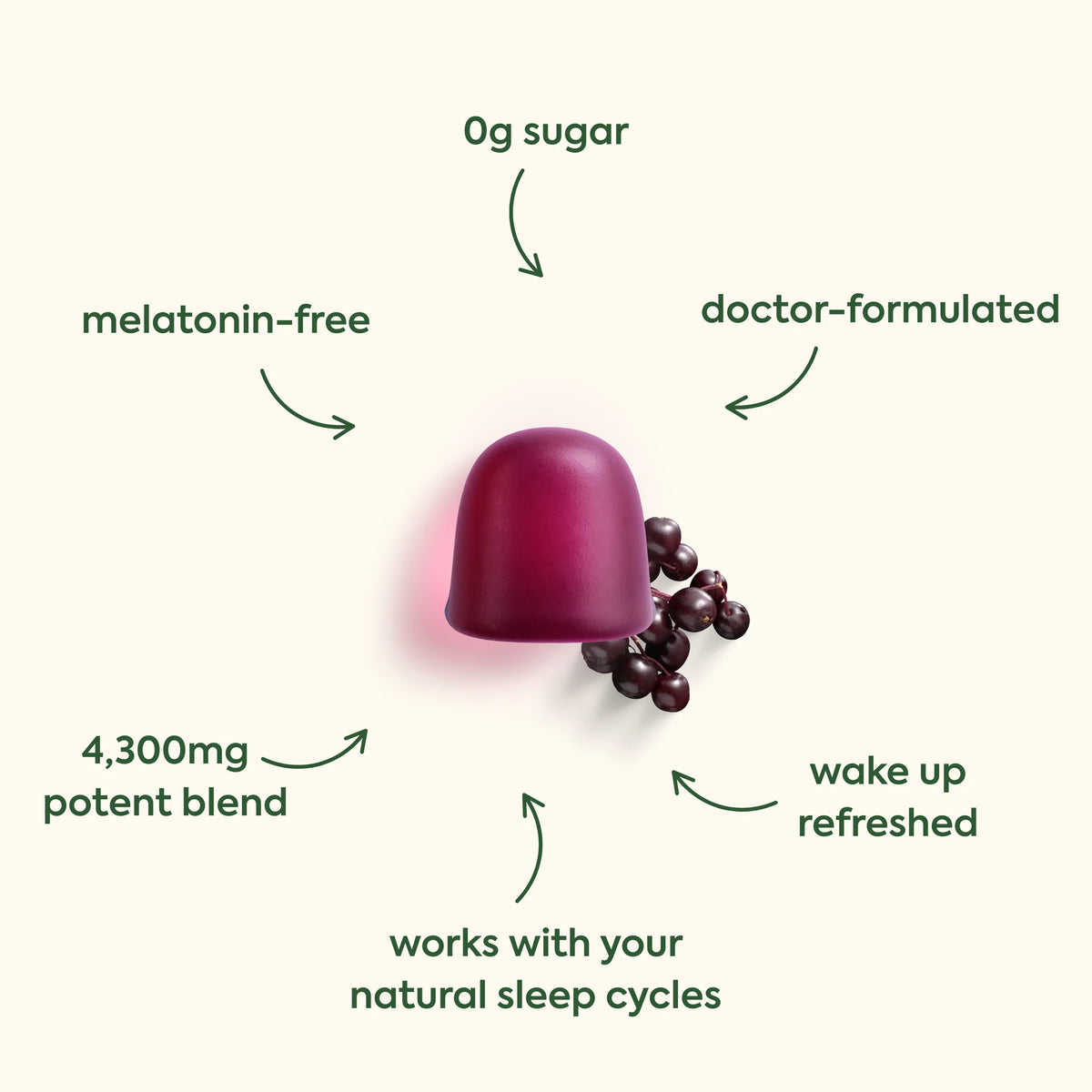 WonderSleep Mushroom Gummies