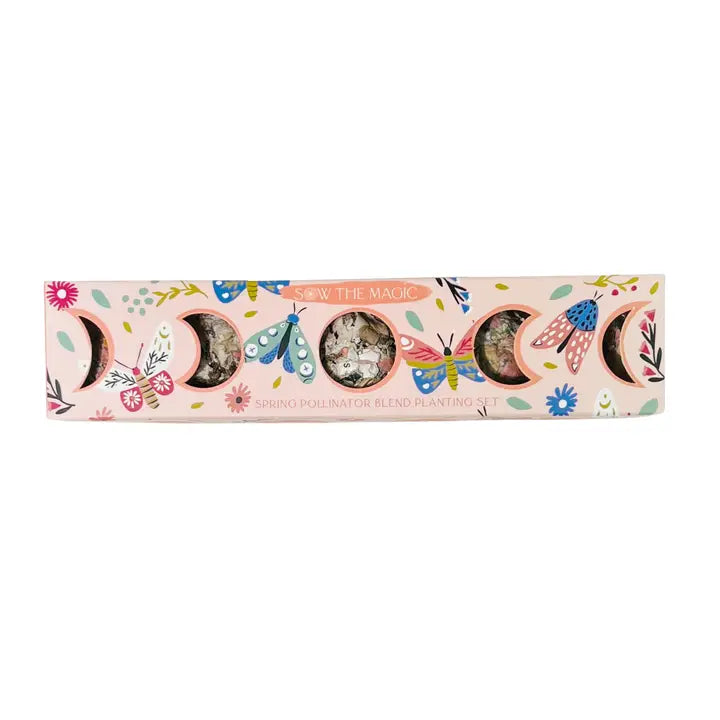 Moon Phase Spring Pollinator Seed Ball Planting Set by Sow the Magic