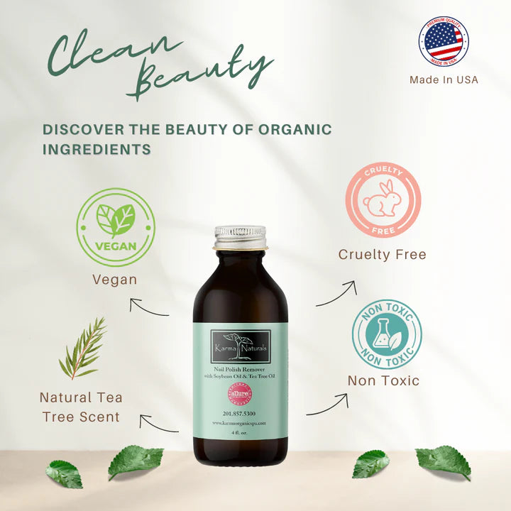 Nail Polish Remover - Tea Tree by Karma Naturals