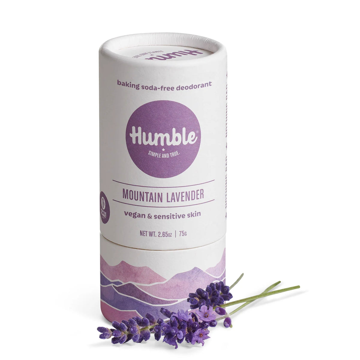 Vegan Mountain Lavender Natural Deodorant by Humble