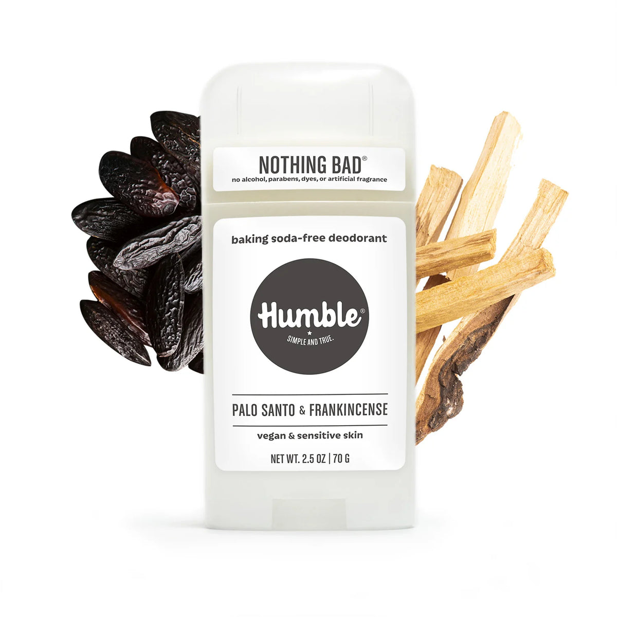 Vegan Palo Santo & Frankincense Natural Deodorant by Humble