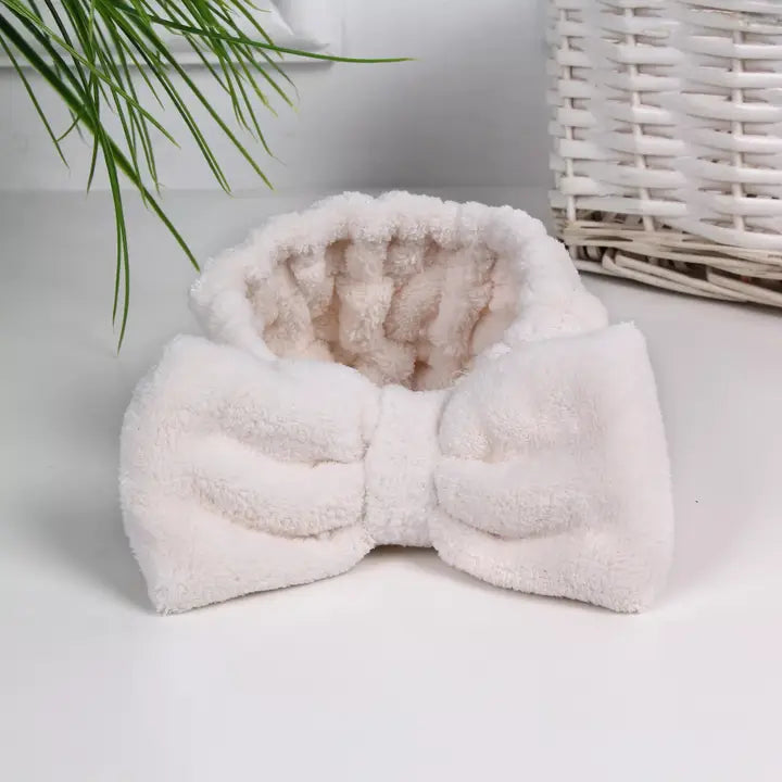 White Spa Headband by Lucky Owl