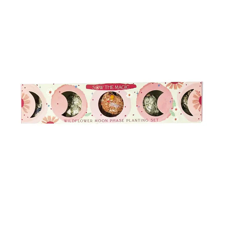 Moon Phase Wildflower Seed Ball Planting Set by Sow the Magic