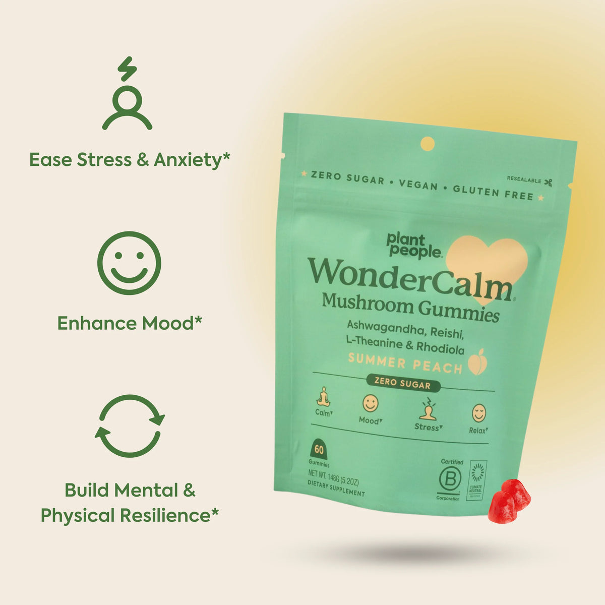WonderCalm Gummies by Plant People