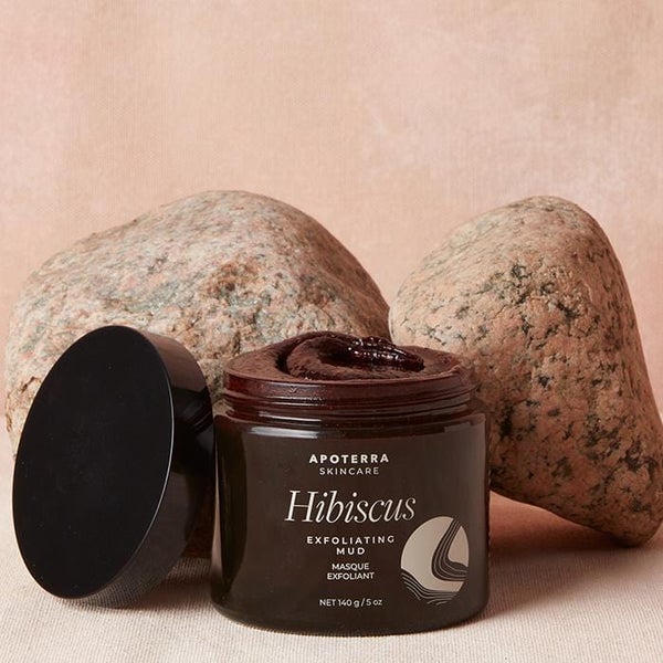 Hibiscus Exfoliating Mud by Apoterra