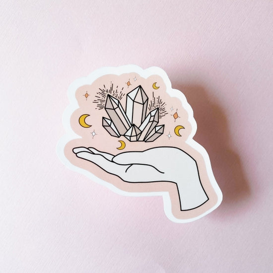 Crystal Witchy Sticker