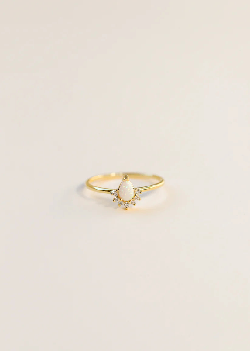 Opal Burst Ring by JaxKelly