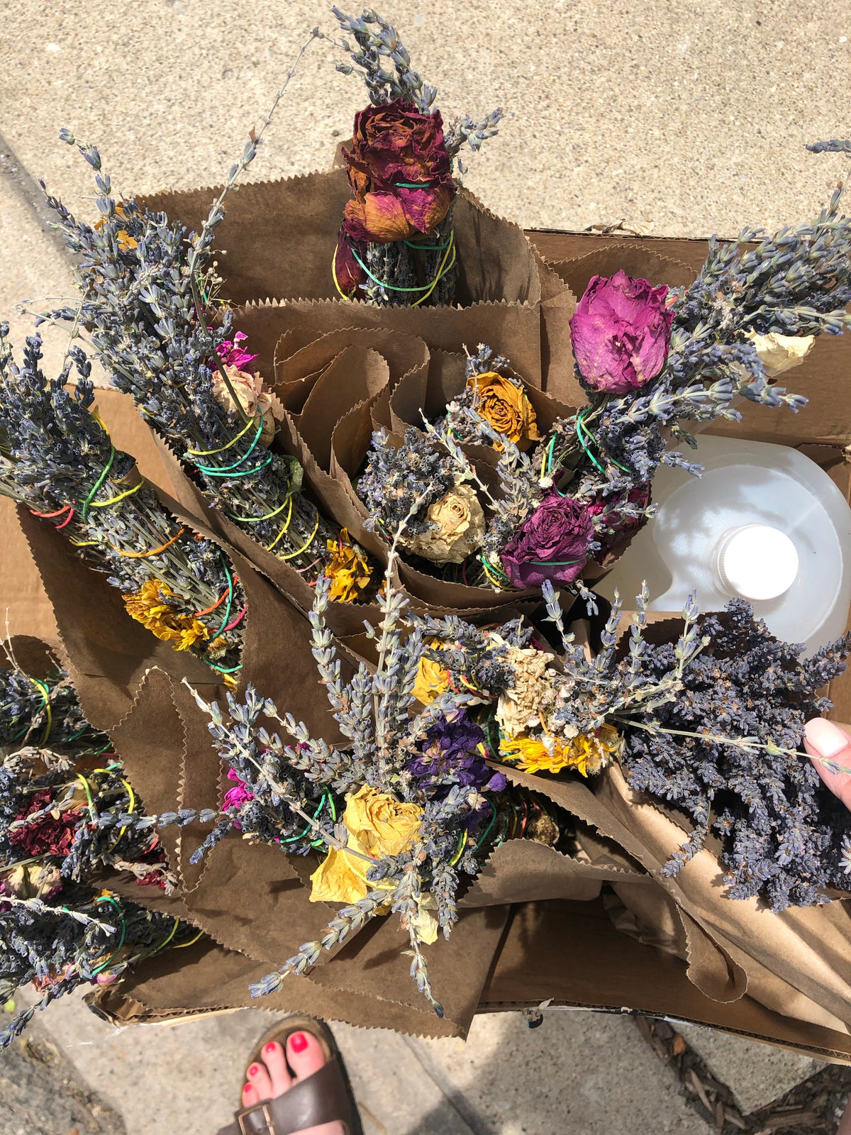 Floral Burner, alternate view