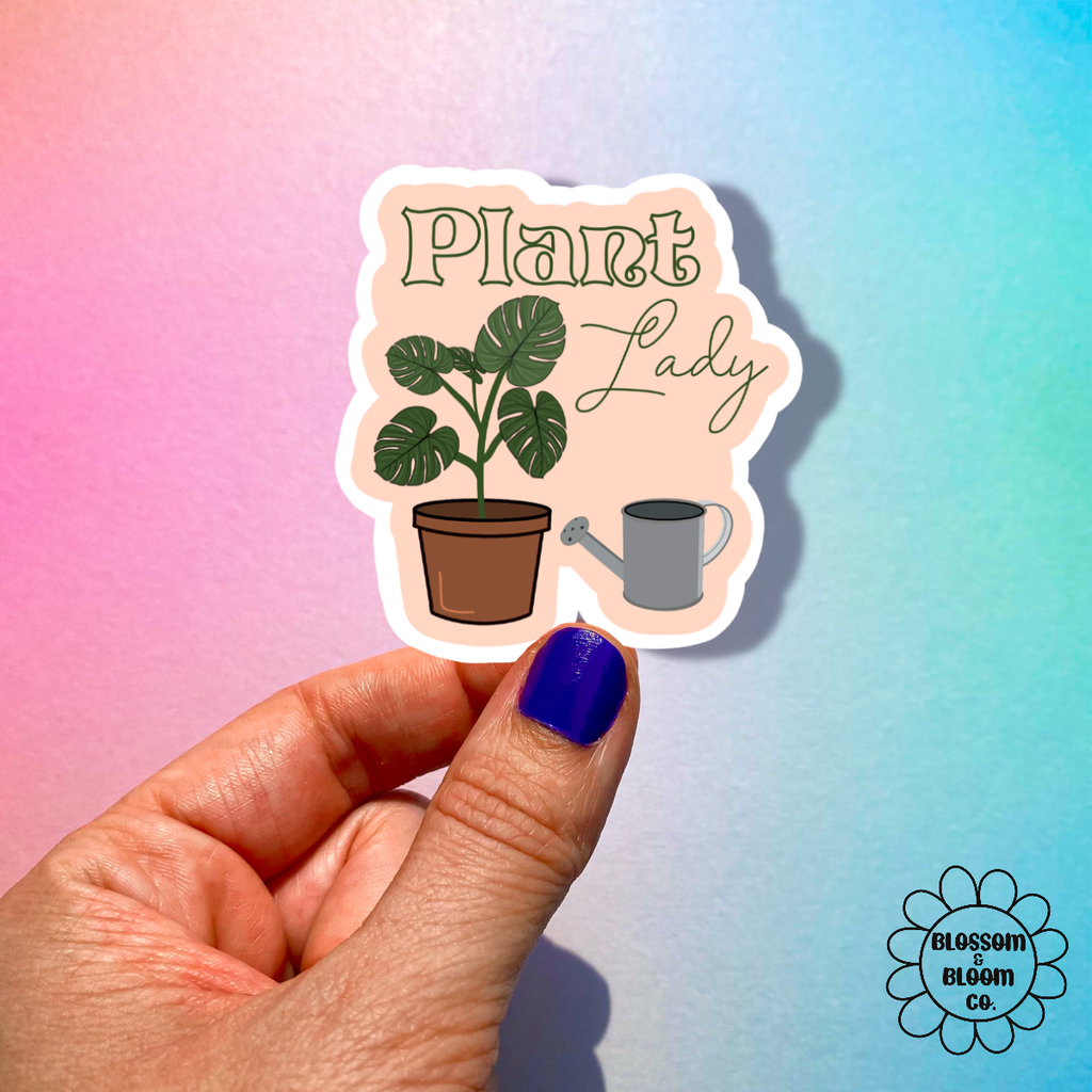 Plant Lady Sticker