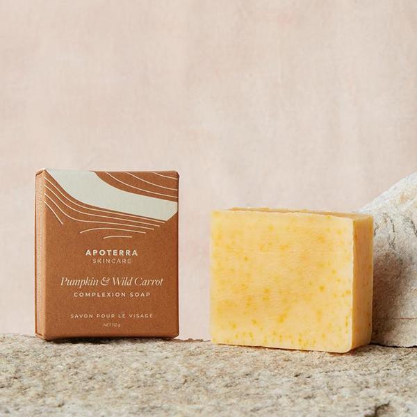 Pumpkin + Wild Carrot Complexion Soap by Apoterra